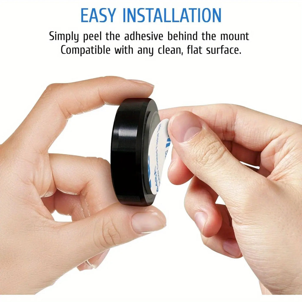 5-Pack Mini Magnetic Phone Holders Strong Magnetism Ultra Slim Portable 360° Rotatable Adjustable Foldable Frosted Scratch Resistant Universal Compatibility for All Android & Iphone Models