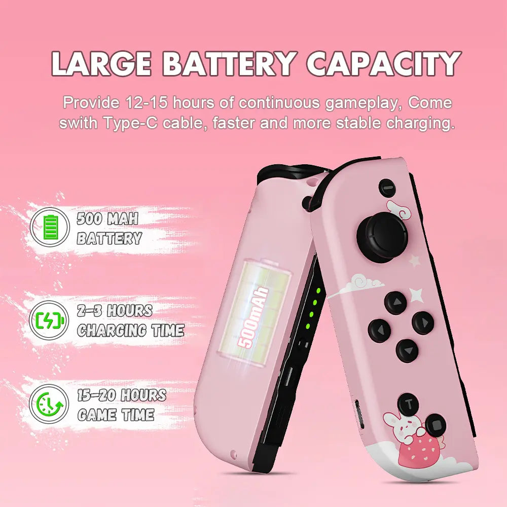 Game Controller (L/R) Switch Controller for Nintendo and Wireless Game Controller Console Joypad L/R Compatible with Switch/Lite/Oled Switch Case Tiktokshopspringglowup