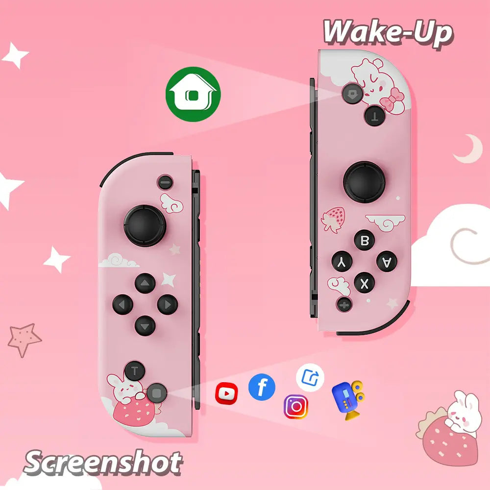 Game Controller (L/R) Switch Controller for Nintendo and Wireless Game Controller Console Joypad L/R Compatible with Switch/Lite/Oled Switch Case Tiktokshopspringglowup