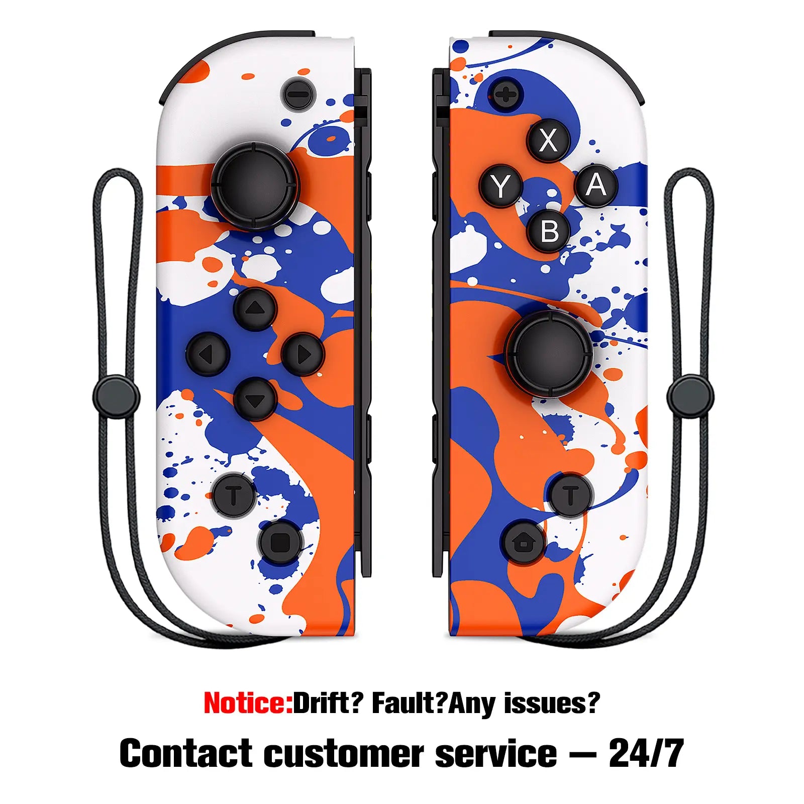 Game Controller (L/R) Switch Controller for Nintendo and Wireless Game Controller Console Joypad L/R Compatible with Switch/Lite/Oled Switch Case Tiktokshopspringglowup