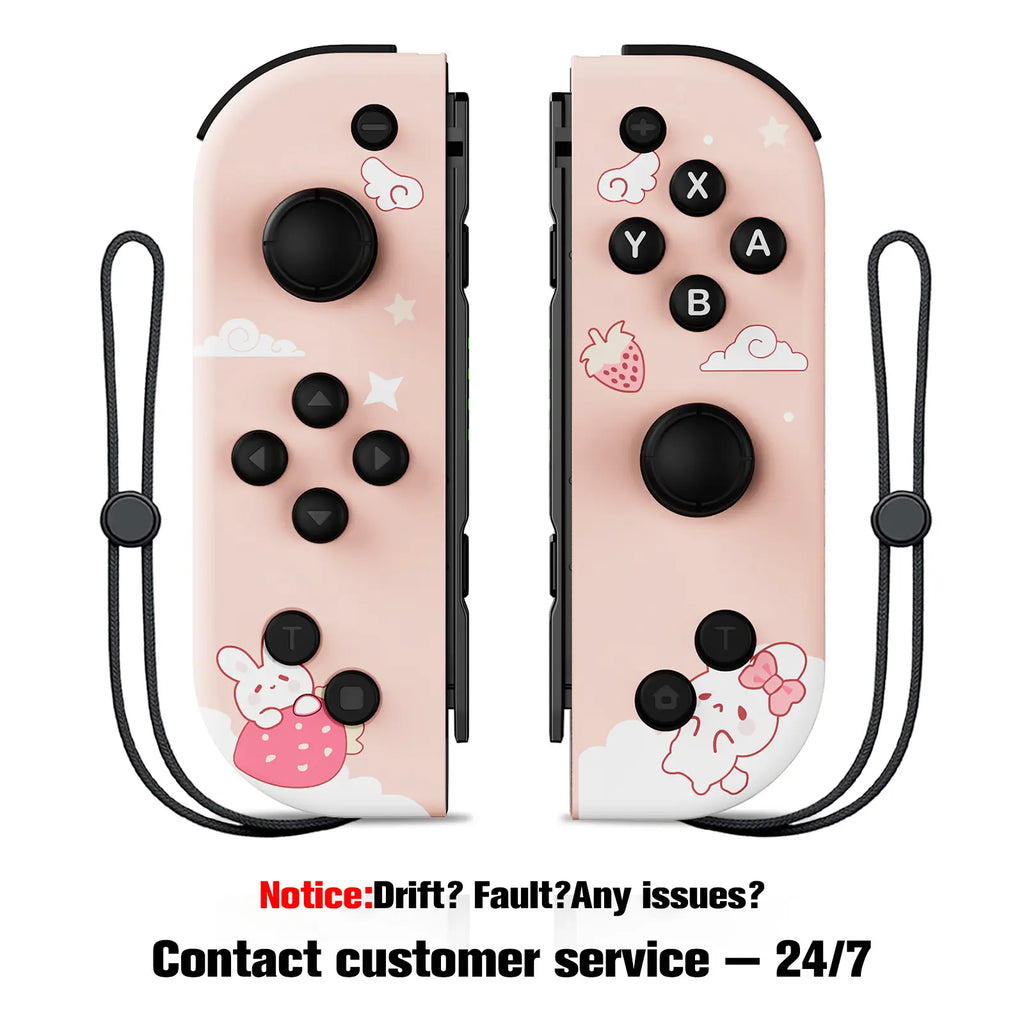 Game Controller (L/R) Switch Controller for Nintendo and Wireless Game Controller Console Joypad L/R Compatible with Switch/Lite/Oled Switch Case Tiktokshopspringglowup