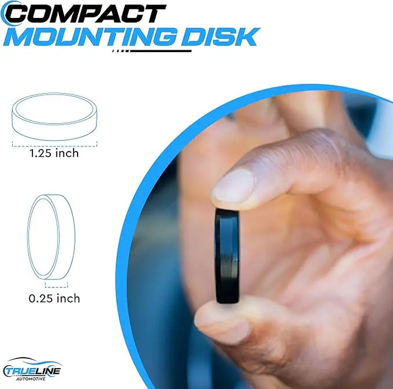 5-Pack Mini Magnetic Phone Holders Strong Magnetism Ultra Slim Portable 360° Rotatable Adjustable Foldable Frosted Scratch Resistant Universal Compatibility for All Android & Iphone Models